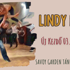 Lindy Hop (Swing)– teljesen kezdő tanfolyam – 2024. március